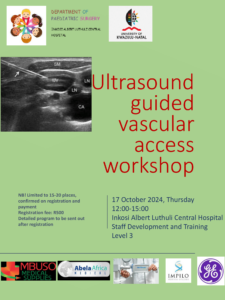 Ultrasound guided vascular access workshop 1 1