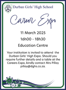 Durban Girls High Exhibition 11 March 2025